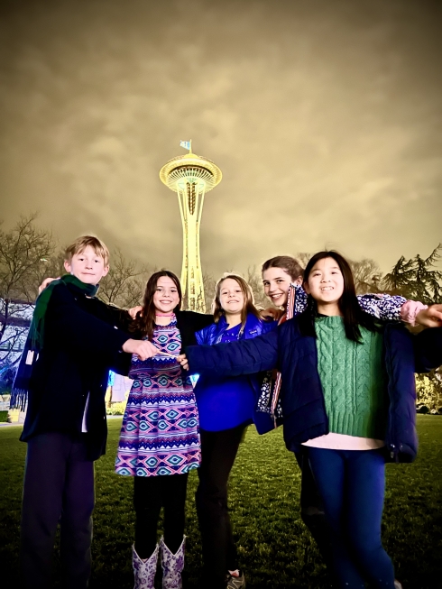 Birthday at Seattle Center