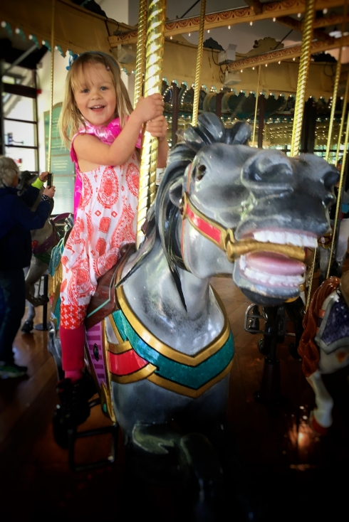 Cutie on a Carousel