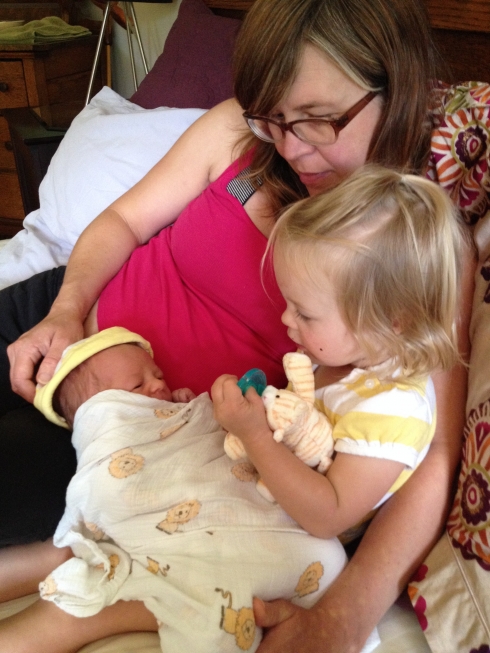 Eloise meets Baby Hanson