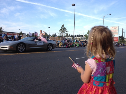 Greenwood Seafair Parade Princess