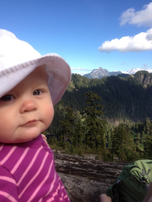 Glacier Peak in Background