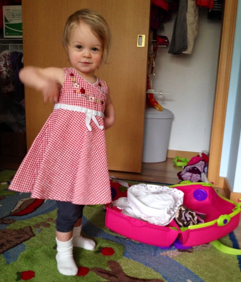 Packing her bags