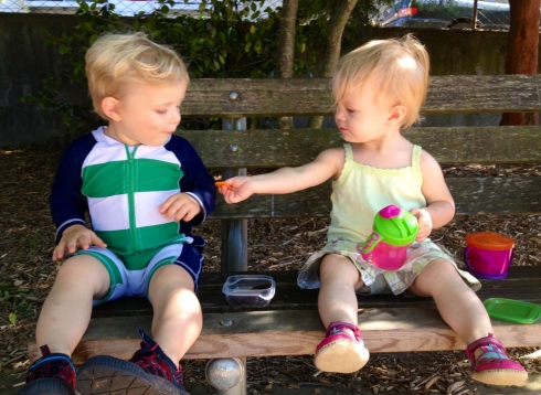 Sharing Crackers