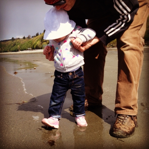 Low tide splash